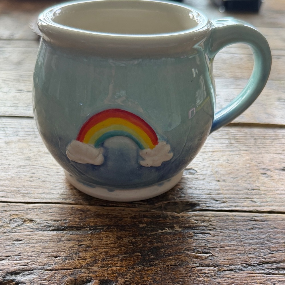 Rainbow Handcrafted Ceramic Mug